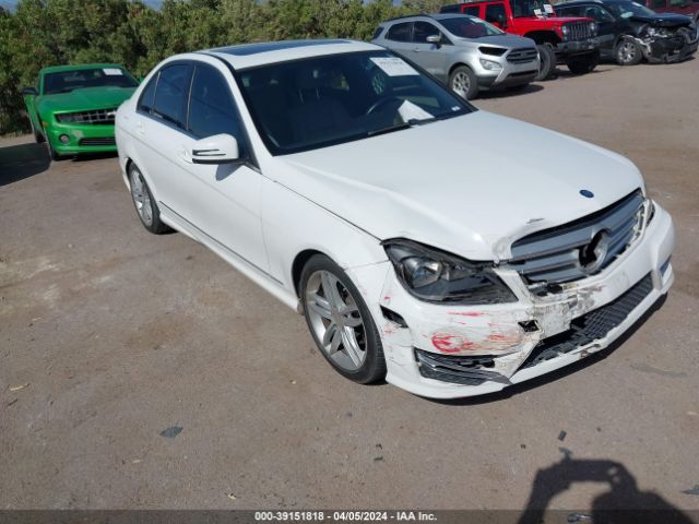 MERCEDES-BENZ C 250 2013 wddgf4hb8dr284415