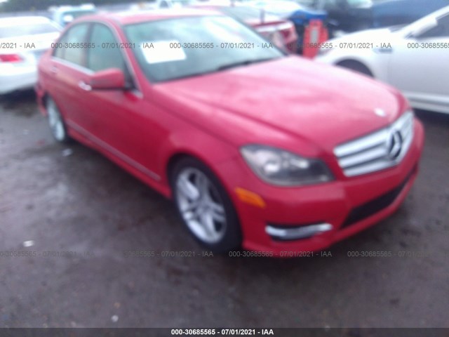 MERCEDES-BENZ C-CLASS 2013 wddgf4hb8dr298007