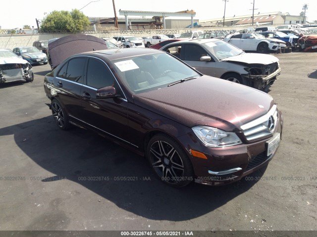 MERCEDES-BENZ C-CLASS 2014 wddgf4hb8ea942542