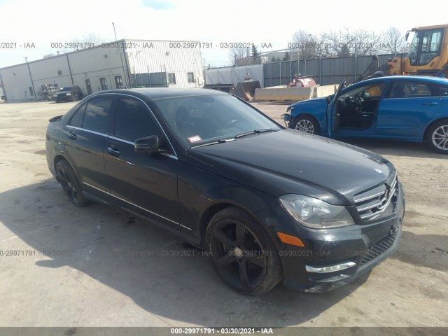 MERCEDES-BENZ C-CLASS 2014 wddgf4hb8ea968137