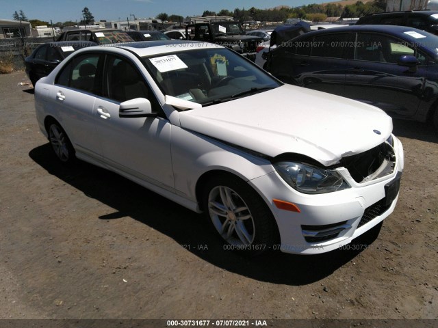 MERCEDES-BENZ C-CLASS 2014 wddgf4hb8eg206374