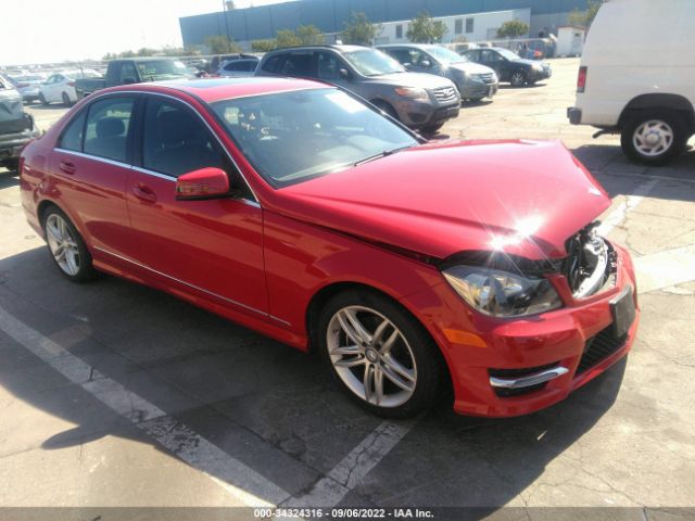 MERCEDES-BENZ C-CLASS 2014 wddgf4hb8eg213776