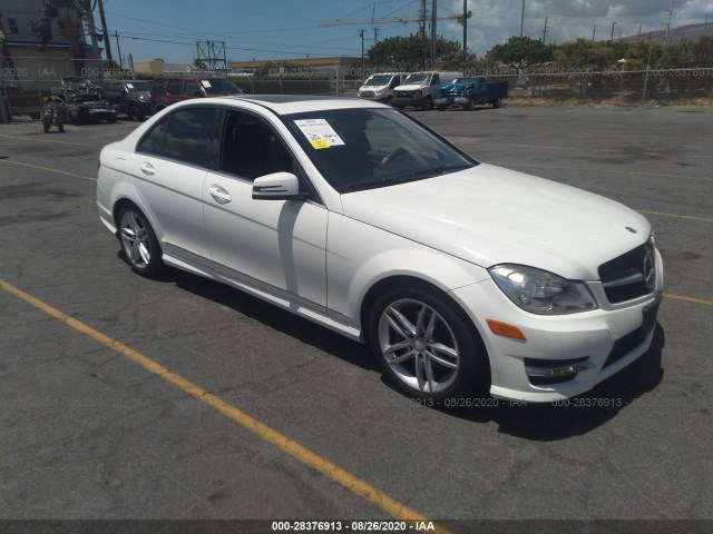 MERCEDES-BENZ C-CLASS 2014 wddgf4hb8eg214135