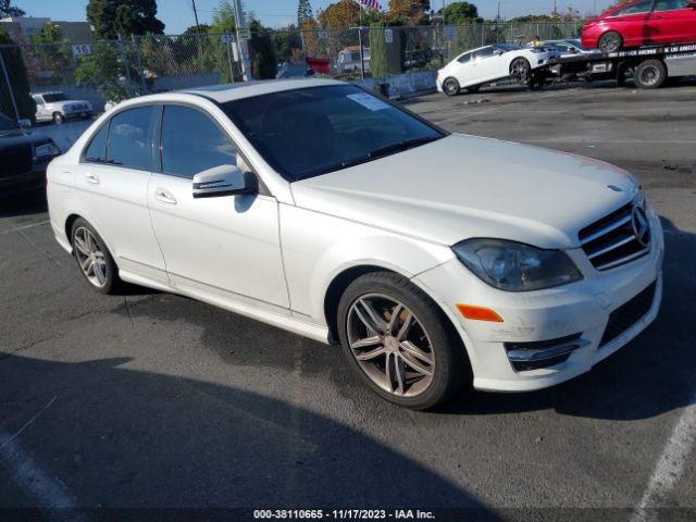 MERCEDES-BENZ C-CLASS 2014 wddgf4hb8eg239682