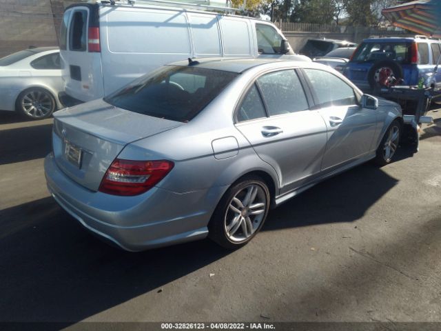 MERCEDES-BENZ C-CLASS 2014 wddgf4hb8er306849