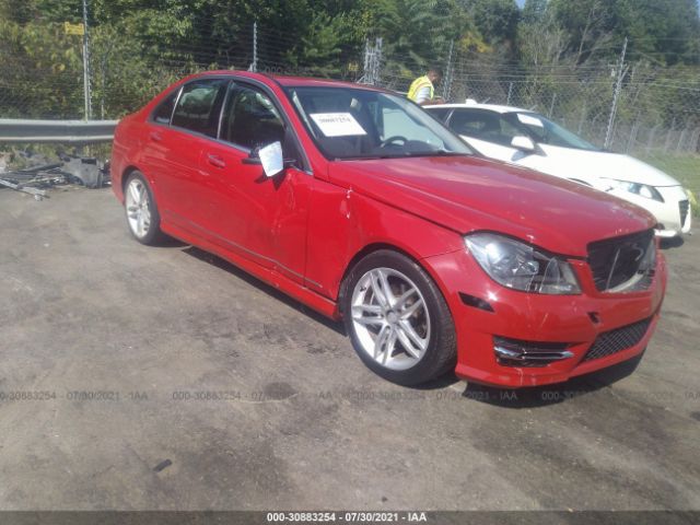 MERCEDES-BENZ C-CLASS 2014 wddgf4hb8er307435