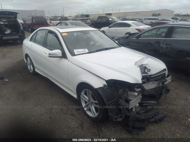 MERCEDES-BENZ C-CLASS 2014 wddgf4hb8er312912