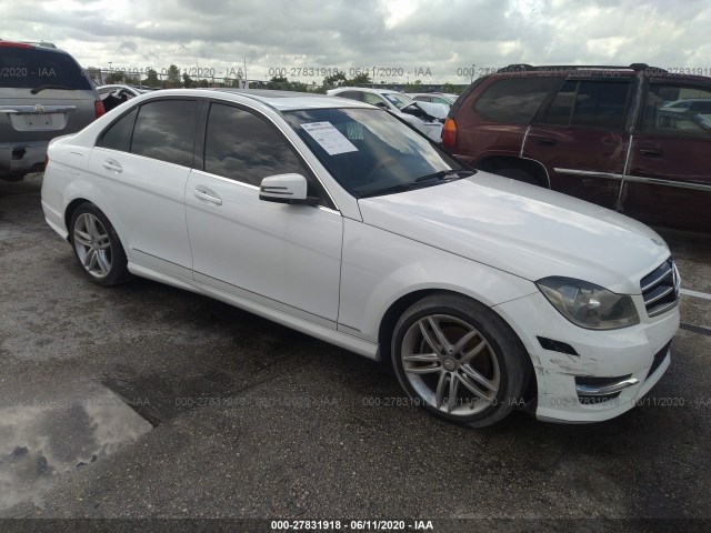 MERCEDES-BENZ C-CLASS 2014 wddgf4hb8er313848