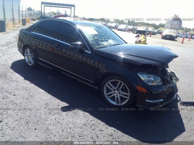 MERCEDES-BENZ C-CLASS 2014 wddgf4hb8er318807