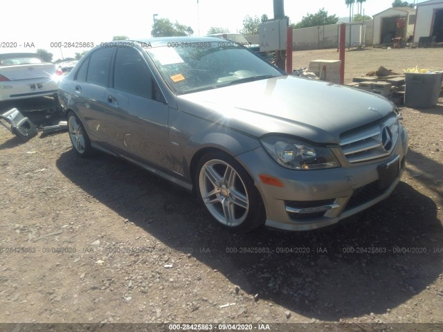 MERCEDES-BENZ C-CLASS 2012 wddgf4hb9ca600241