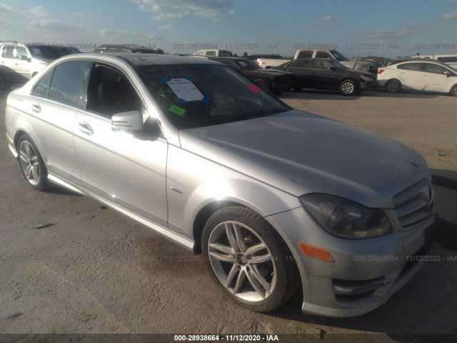 MERCEDES-BENZ C-CLASS 2012 wddgf4hb9ca605939