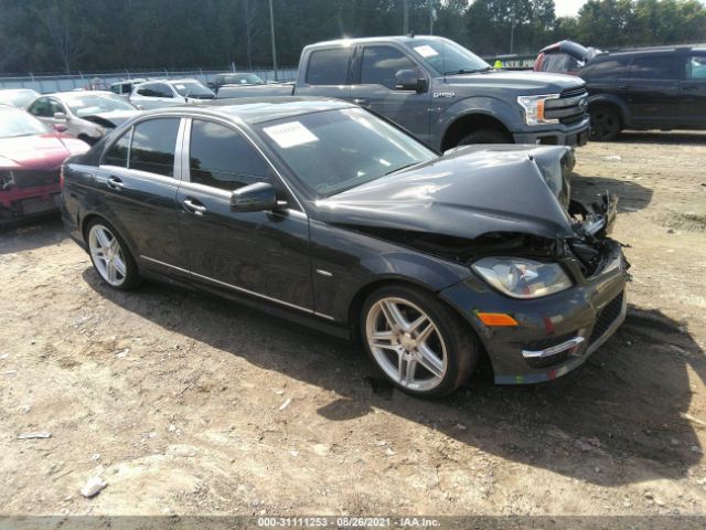 MERCEDES-BENZ C-CLASS 2012 wddgf4hb9ca609845