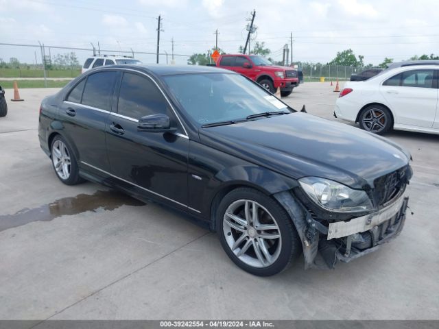 MERCEDES-BENZ C 250 2012 wddgf4hb9ca621154