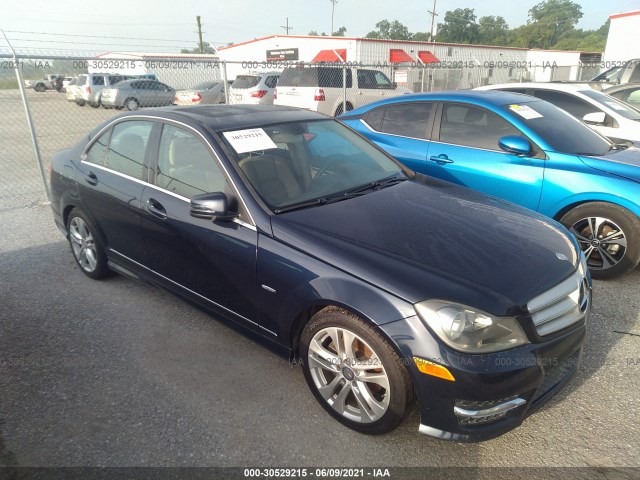 MERCEDES-BENZ C-CLASS 2012 wddgf4hb9ca625592