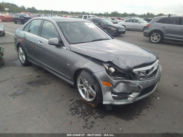 MERCEDES-BENZ C-CLASS 2012 wddgf4hb9ca627536