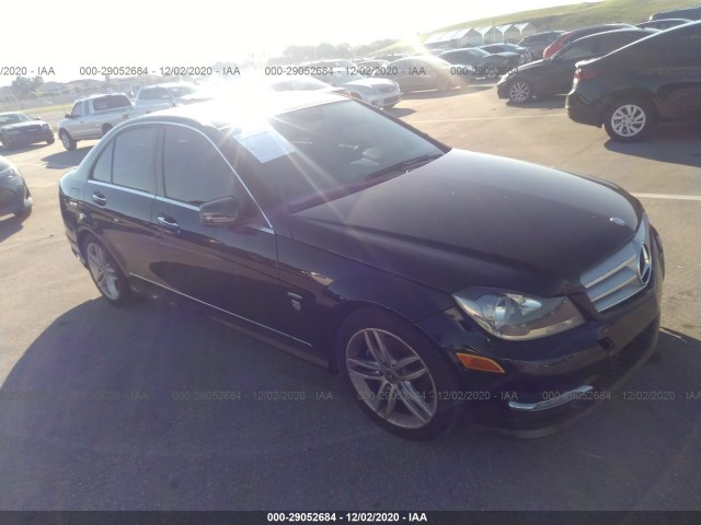 MERCEDES-BENZ C-CLASS 2012 wddgf4hb9ca633580