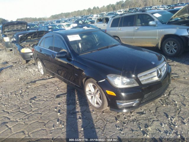 MERCEDES-BENZ C-CLASS 2012 wddgf4hb9ca653246