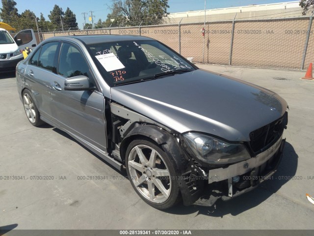 MERCEDES-BENZ C-CLASS 2012 wddgf4hb9ca655644