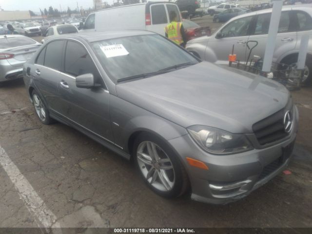 MERCEDES-BENZ C-CLASS 2012 wddgf4hb9cf851585