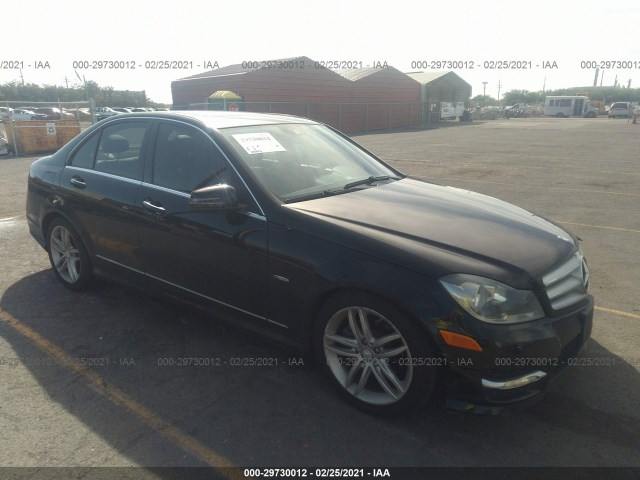 MERCEDES-BENZ C-CLASS 2012 wddgf4hb9cr205882