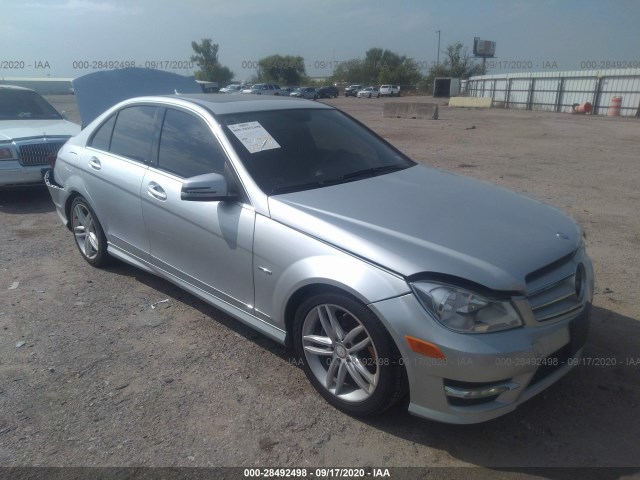 MERCEDES-BENZ C-CLASS 2012 wddgf4hb9cr214811