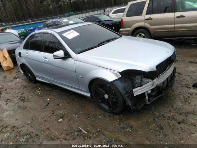 MERCEDES-BENZ C-CLASS 2012 wddgf4hb9cr215487