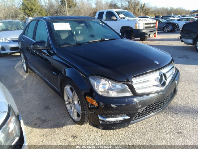 MERCEDES-BENZ C-CLASS 2012 wddgf4hb9cr223458