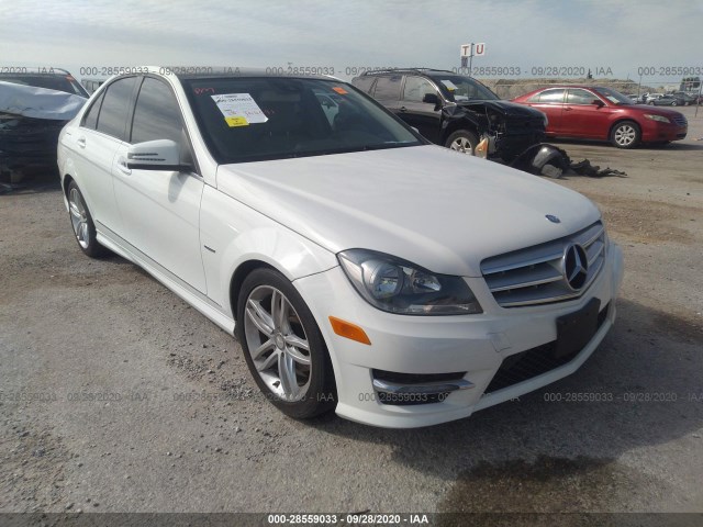 MERCEDES-BENZ C-CLASS 2012 wddgf4hb9cr224870