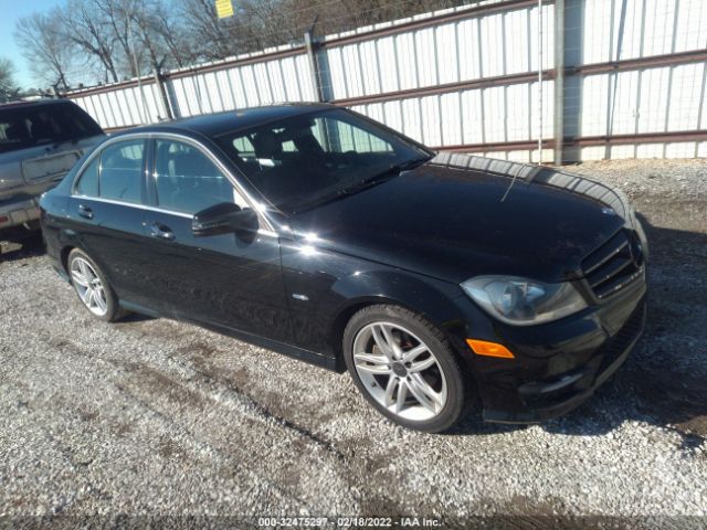 MERCEDES-BENZ C-CLASS 2012 wddgf4hb9cr230569