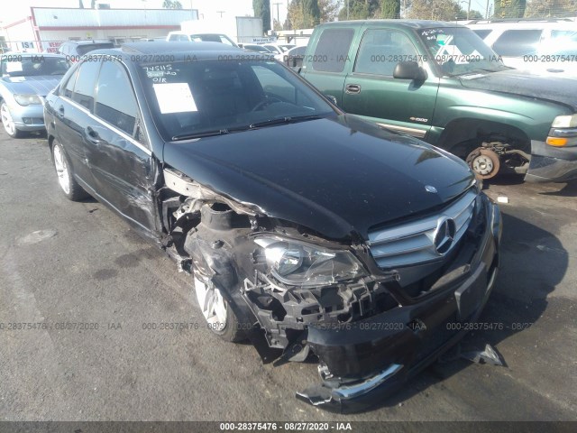 MERCEDES-BENZ C-CLASS 2012 wddgf4hb9cr235609