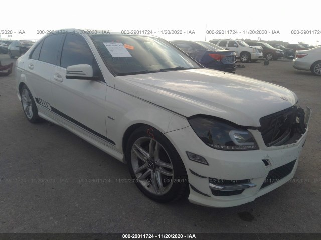 MERCEDES-BENZ C-CLASS 2012 wddgf4hb9cr236825