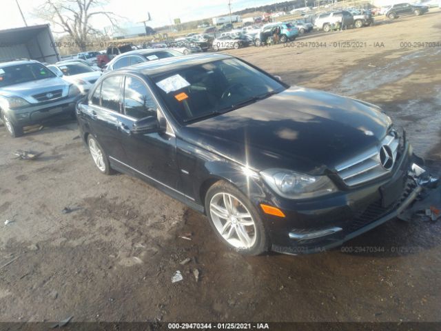 MERCEDES-BENZ C-CLASS 2012 wddgf4hb9cr237764