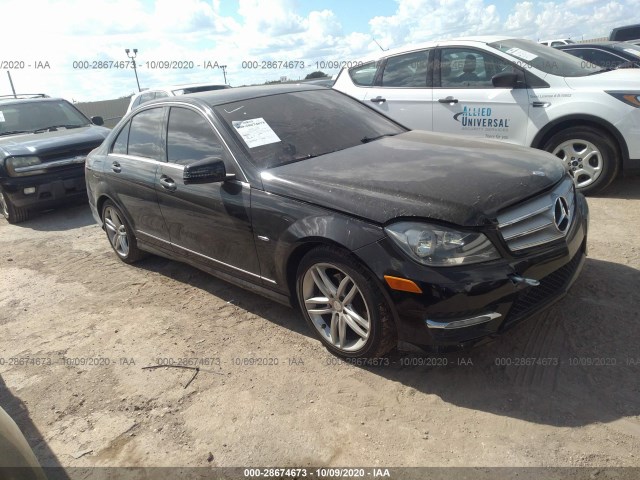 MERCEDES-BENZ C-CLASS 2012 wddgf4hb9cr239742