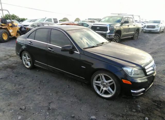 MERCEDES-BENZ C-CLASS 2012 wddgf4hb9cr239868