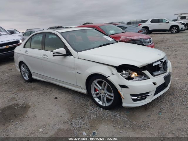 MERCEDES-BENZ C-CLASS 2012 wddgf4hb9cr240034