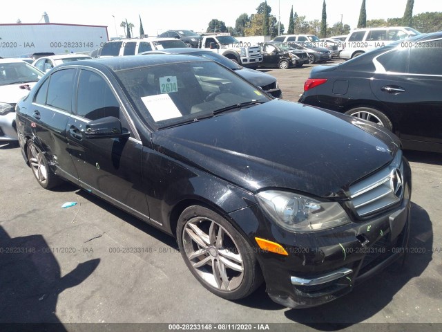 MERCEDES-BENZ C-CLASS 2013 wddgf4hb9da756846