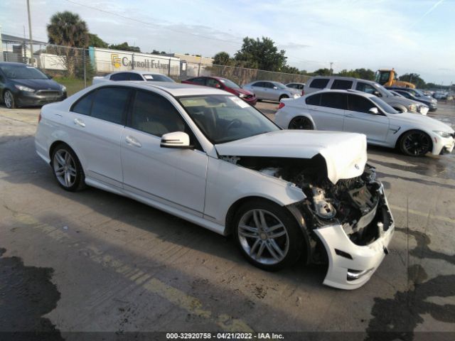 MERCEDES-BENZ C-CLASS 2013 wddgf4hb9da773145