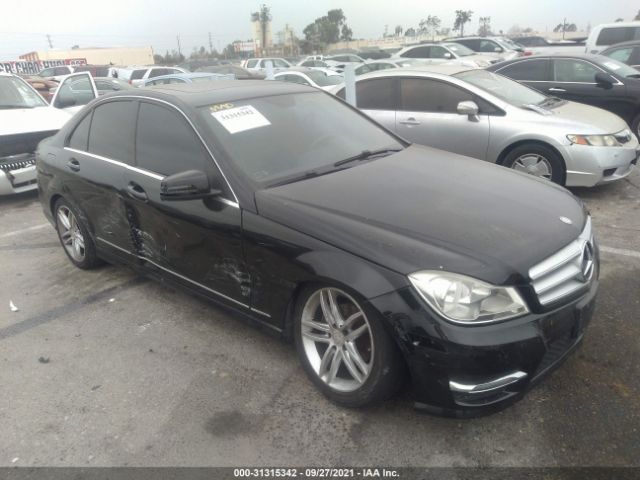 MERCEDES-BENZ C-CLASS 2013 wddgf4hb9da844215