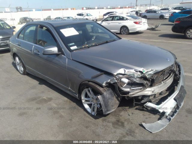 MERCEDES-BENZ C-CLASS 2013 wddgf4hb9dr242674