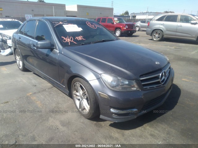 MERCEDES-BENZ C-CLASS 2013 wddgf4hb9dr268692