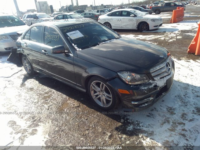 MERCEDES-BENZ C-CLASS 2013 wddgf4hb9dr287419