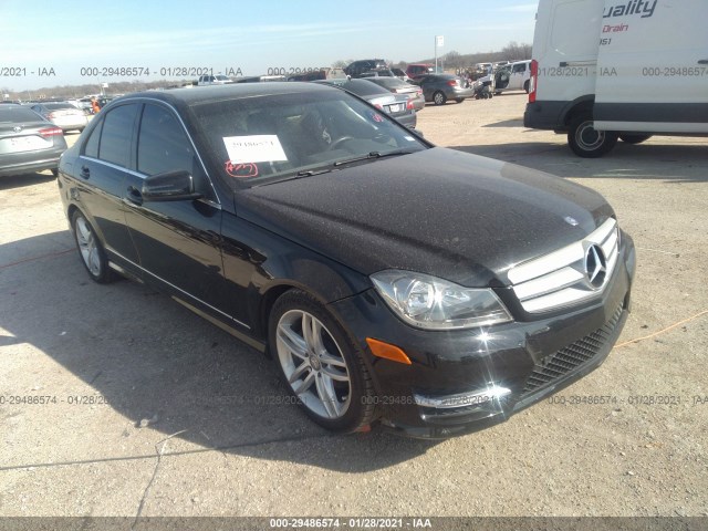 MERCEDES-BENZ C-CLASS 2013 wddgf4hb9dr289641