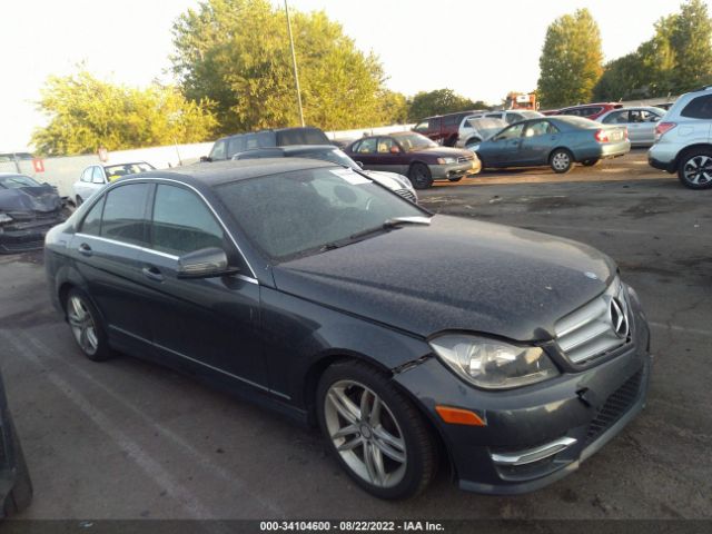 MERCEDES-BENZ C-CLASS 2013 wddgf4hb9dr291857