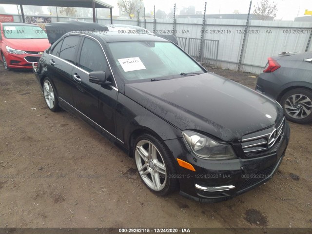 MERCEDES-BENZ C-CLASS 2014 wddgf4hb9ea918220