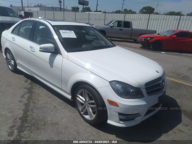 MERCEDES-BENZ C-CLASS 2014 wddgf4hb9eg218100