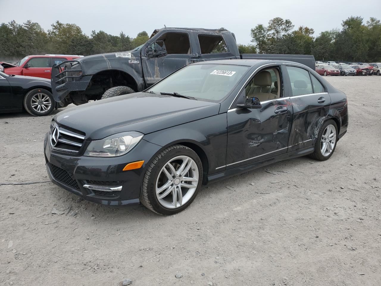 MERCEDES-BENZ C-KLASSE 2014 wddgf4hb9er311669