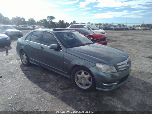 MERCEDES-BENZ C-CLASS 2012 wddgf4hbxca642661