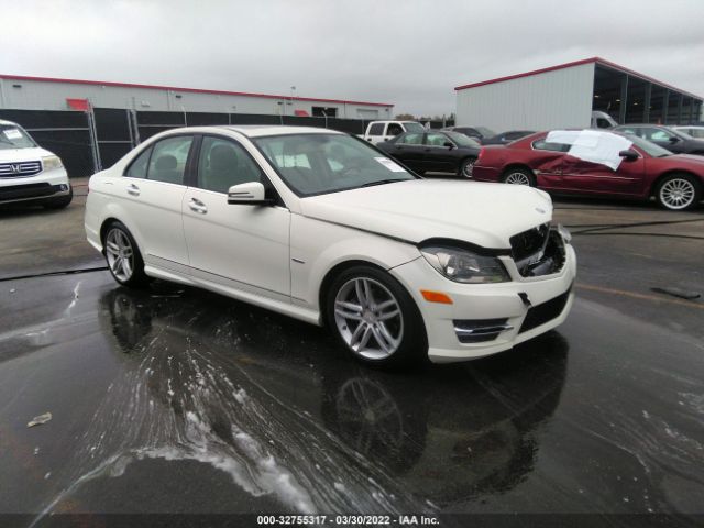 MERCEDES-BENZ C-CLASS 2012 wddgf4hbxca643454