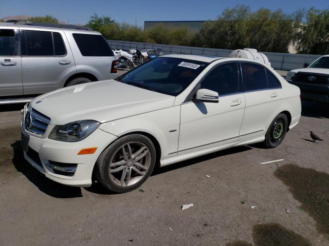 MERCEDES-BENZ C-CLASS 2012 wddgf4hbxca643583