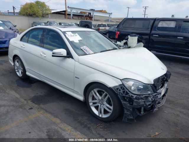 MERCEDES-BENZ C-CLASS 2012 wddgf4hbxca718279